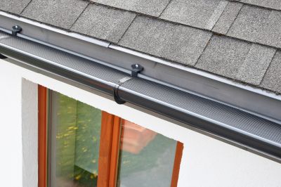 Close-up of Gutter Covers